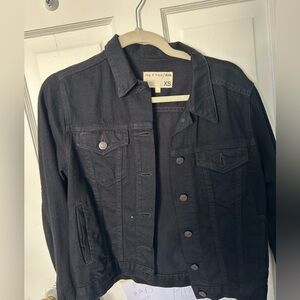 rag & bone Black Jean Jacket
